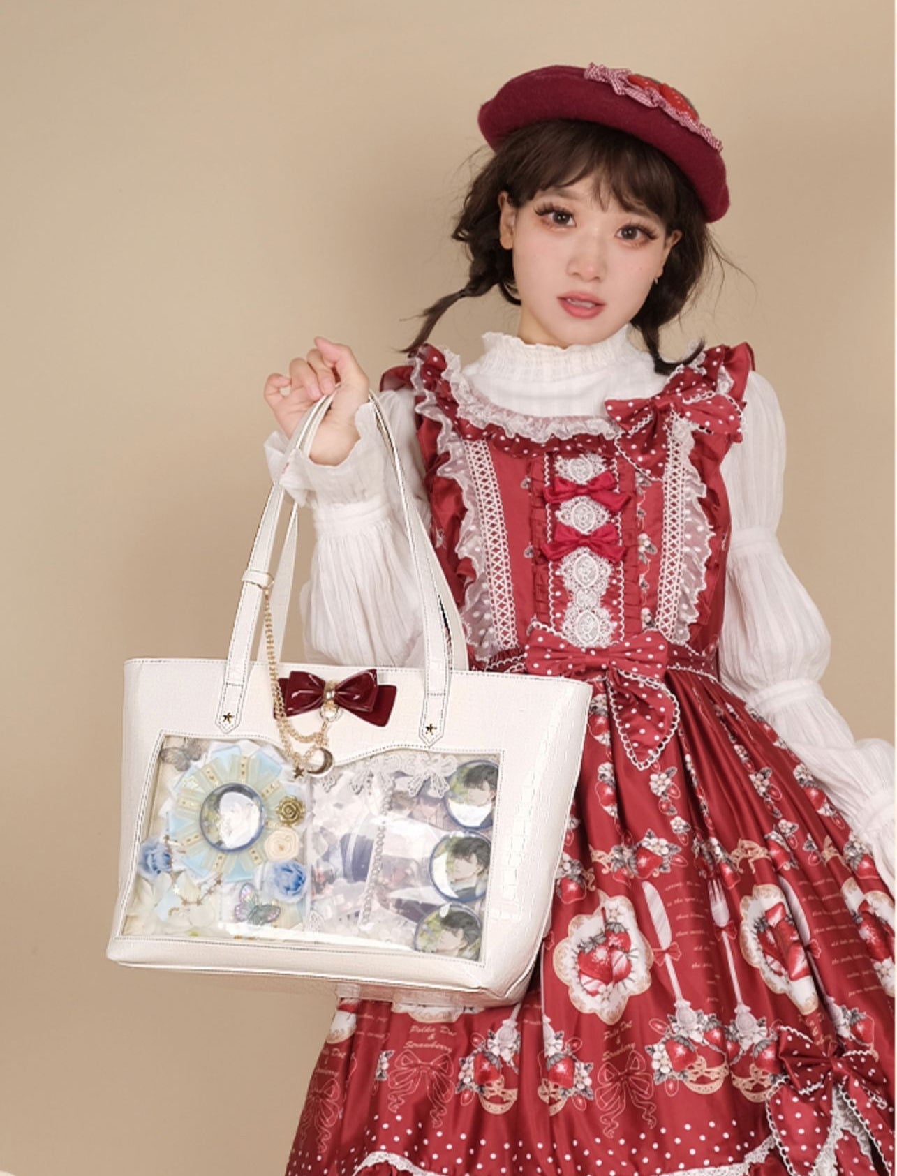 Large Kawaii Lolita Sweet JK Girls Student Shoulder School Bag