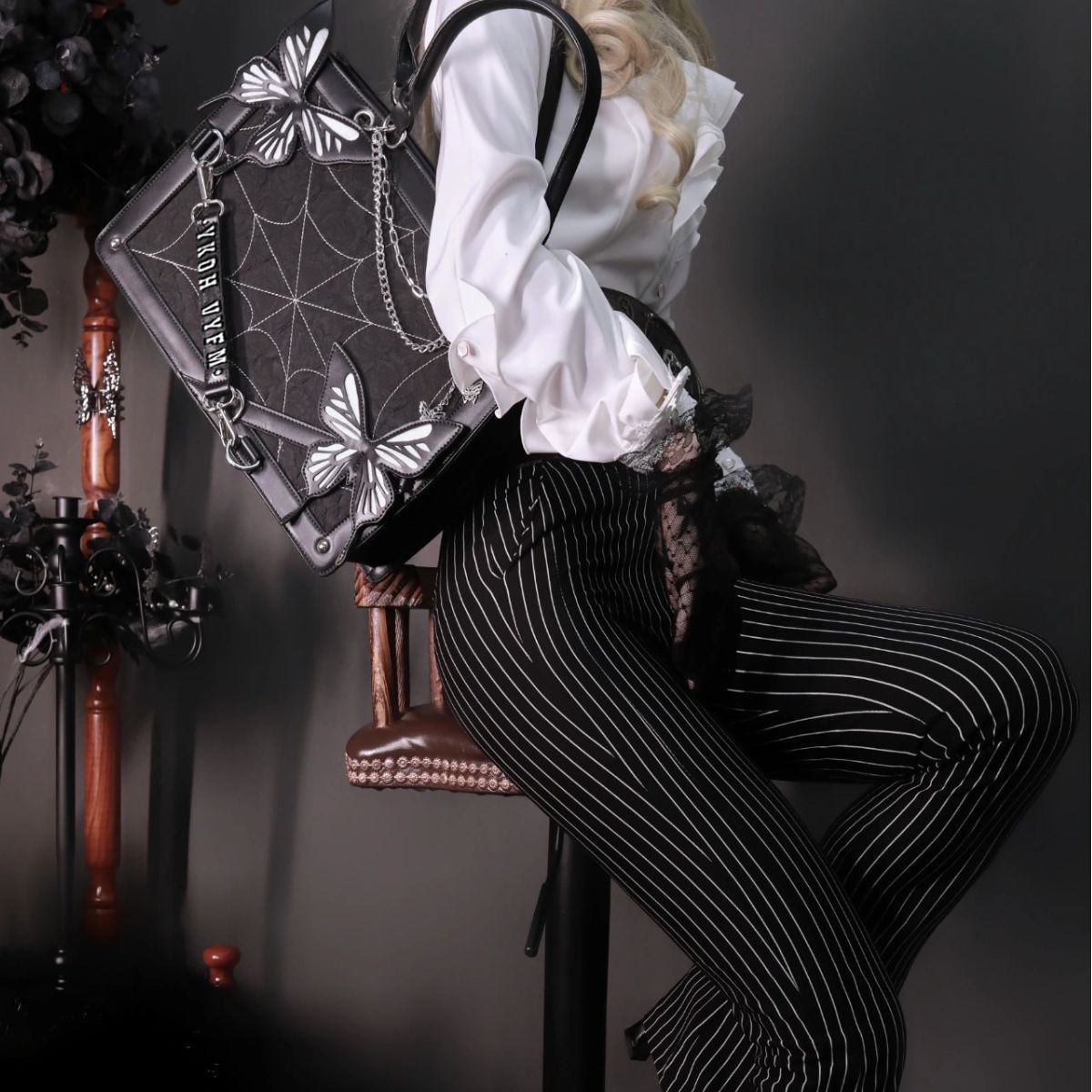 Lolita Butterfly Ita Bag  Gotter Diablo Tote Bag
