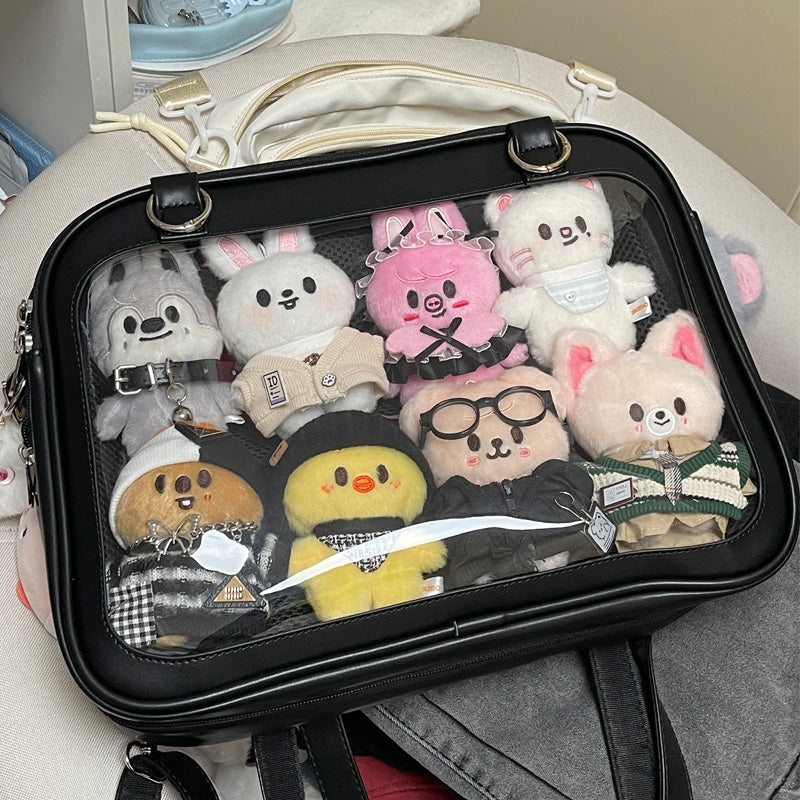 Classic Casual Large-Capacity  3 Way Ita Handbag