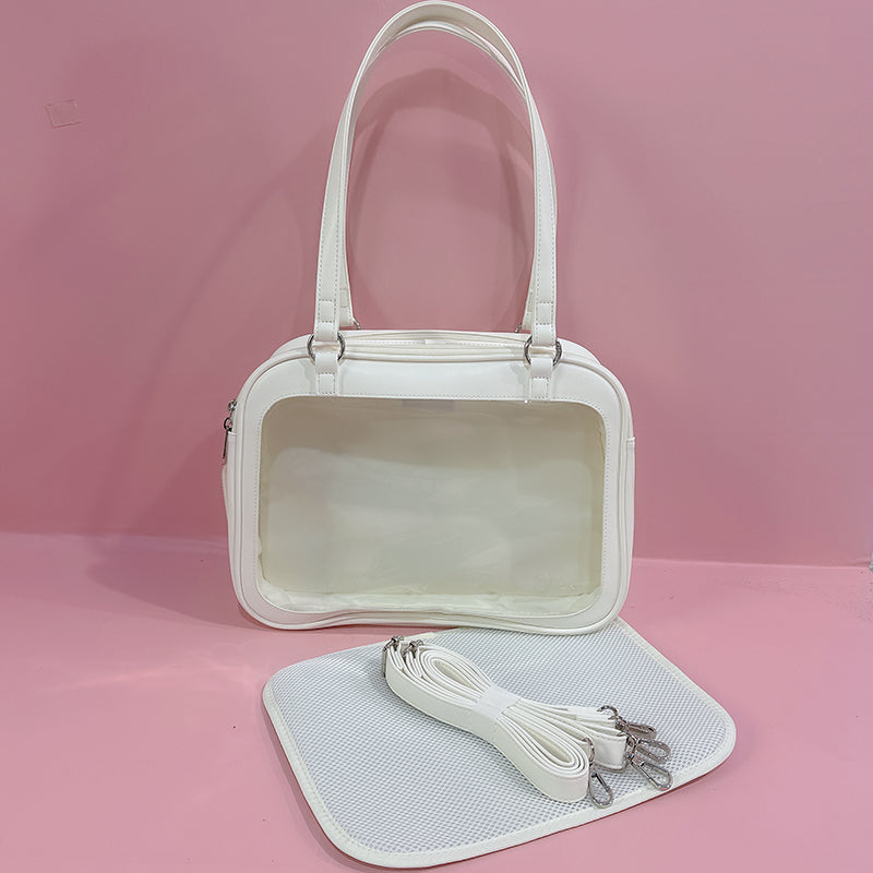 Classic Casual Large-Capacity  3 Way Ita Handbag