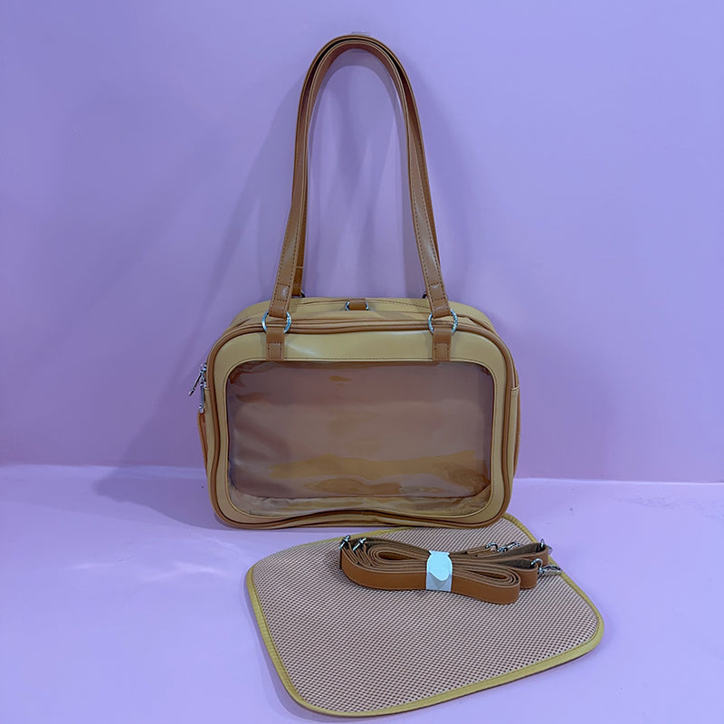 Classic Casual Large-Capacity  3 Way Ita Handbag