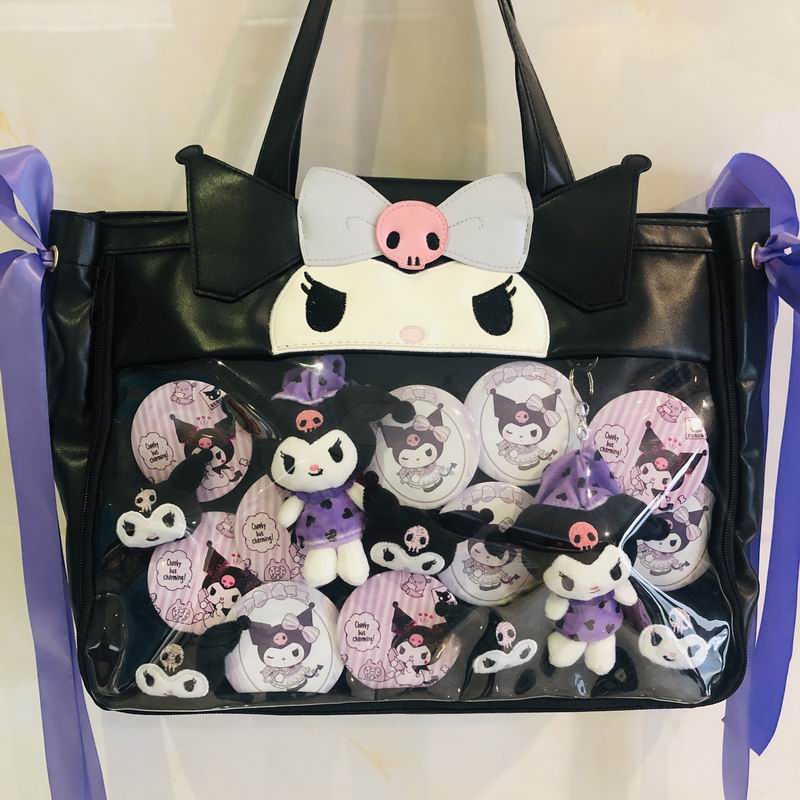 My Melody Kuromi Ita Bag Pins Display Tote Bag