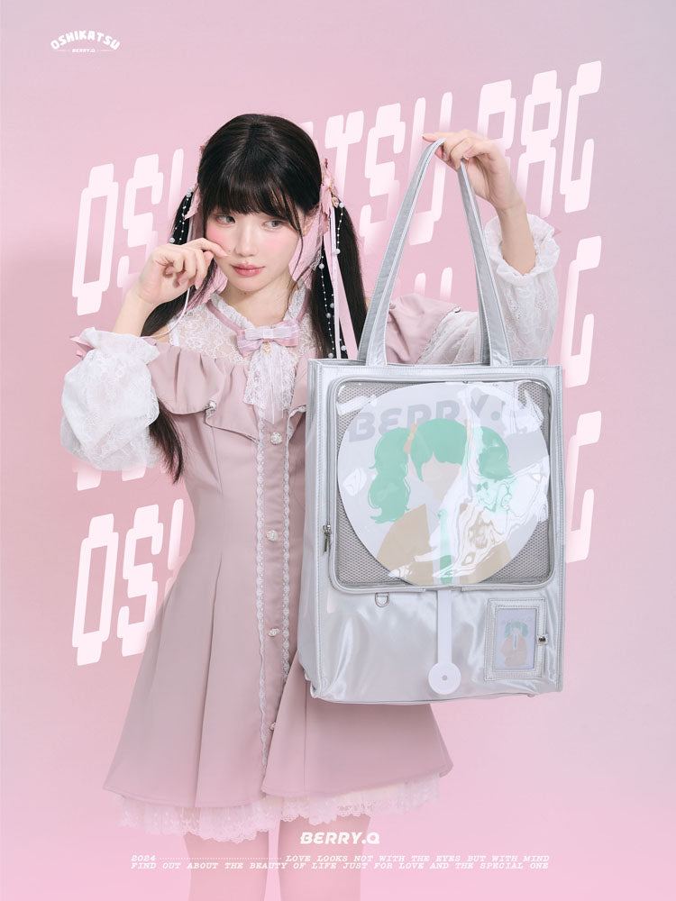 BERRYQ Large-Capacity Ita Bag for Fans and Collectors