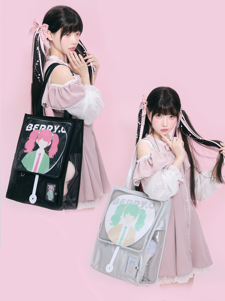 BERRYQ Large-Capacity Ita Bag for Fans and Collectors