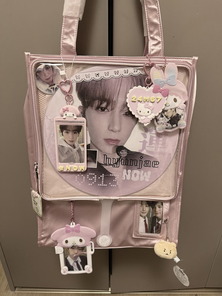 BERRYQ Large-Capacity Ita Bag for Fans and Collectors