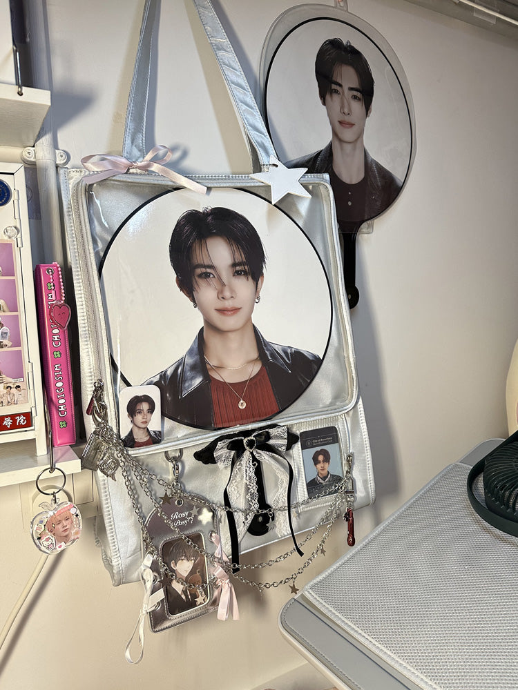 BERRYQ Large-Capacity Ita Bag for Fans and Collectors
