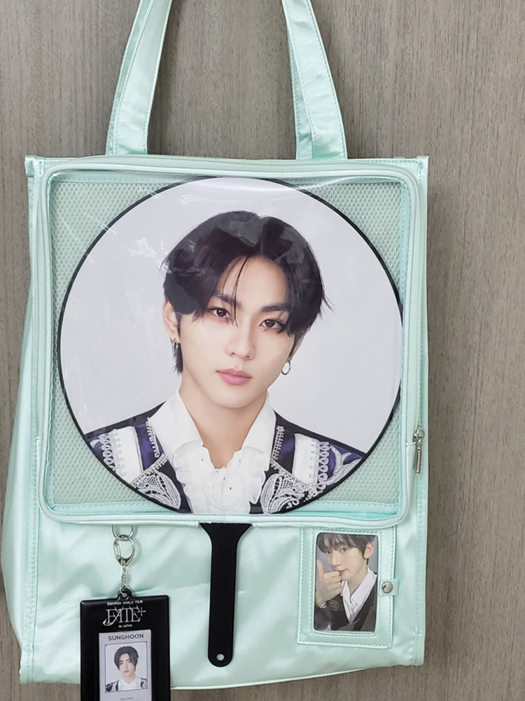 BERRYQ Large-Capacity Ita Bag for Fans and Collectors