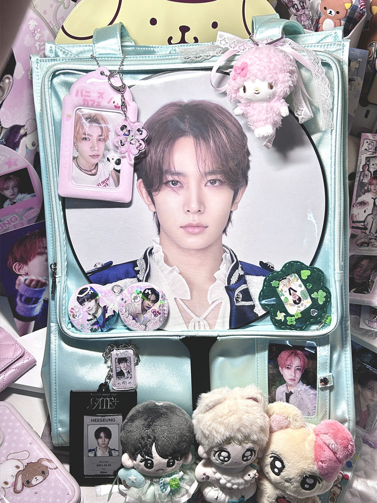 BERRYQ Large-Capacity Ita Bag for Fans and Collectors