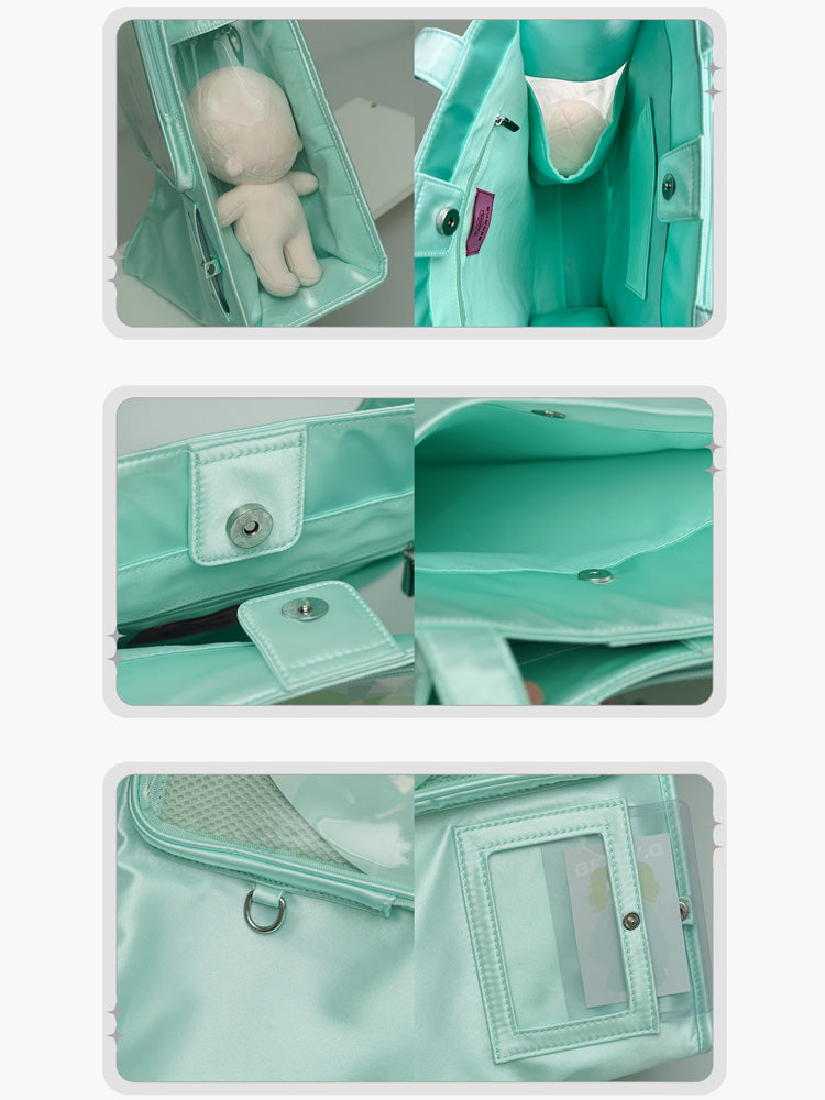 BERRYQ Large-Capacity Ita Bag for Fans and Collectors