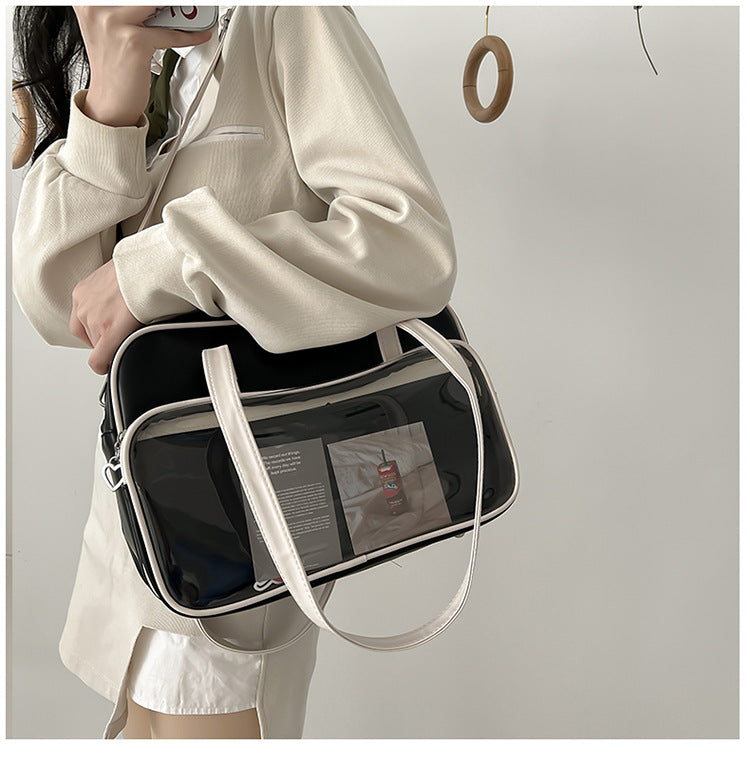 Kawaii Ita Crossbody Shoulder Women Transparent JK Bag Handbags