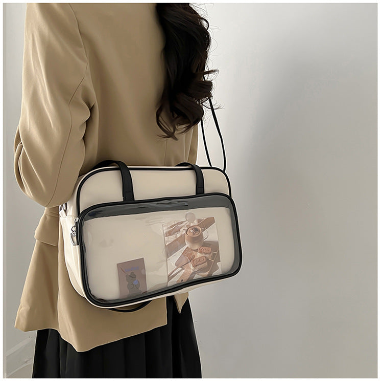 Kawaii Ita Crossbody Shoulder Women Transparent JK Bag Handbags
