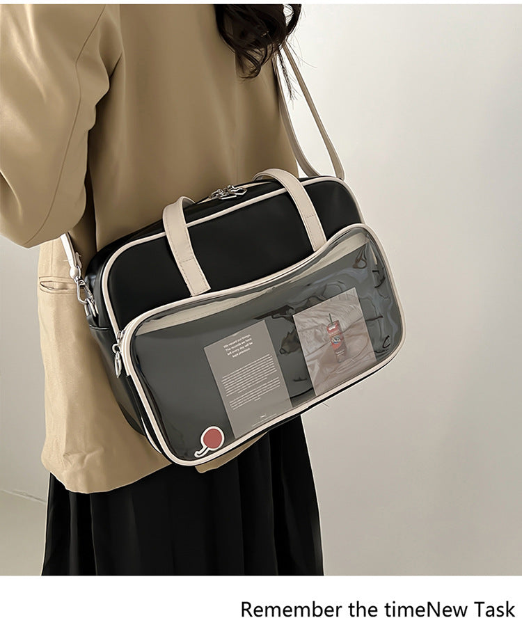 Kawaii Ita Crossbody Shoulder Women Transparent JK Bag Handbags
