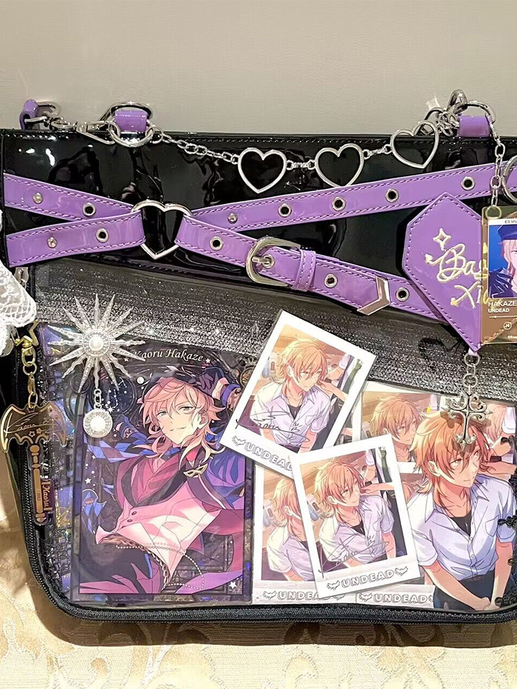 Gothic Black Large Capacity Tote Ita Bag