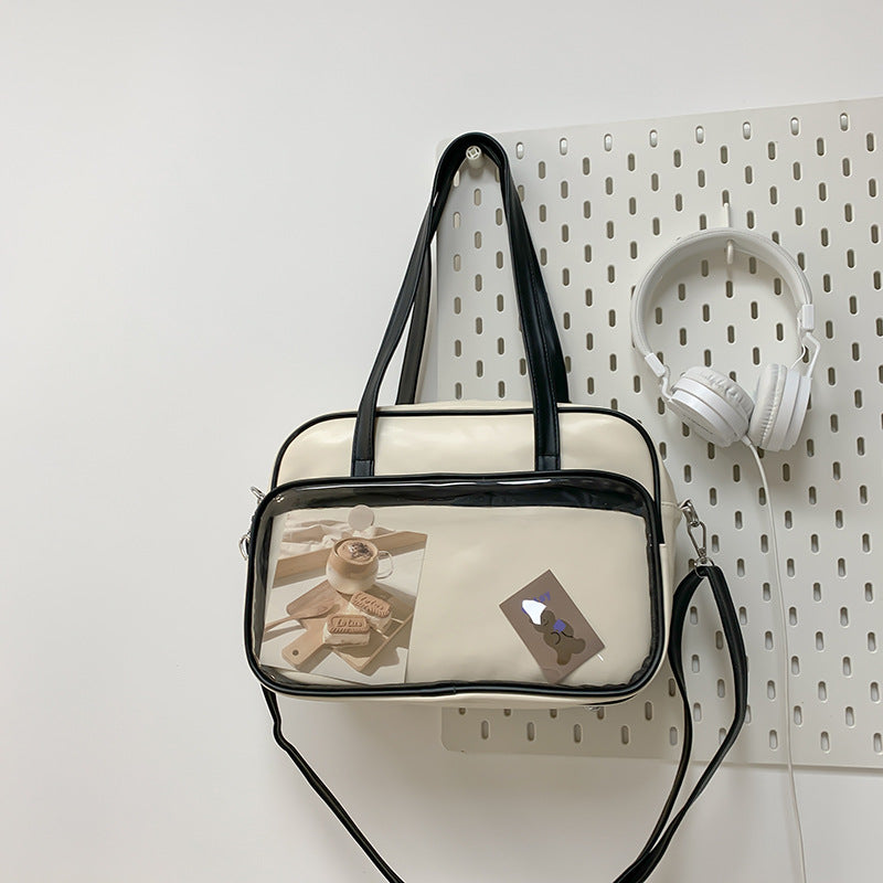 Kawaii Ita Crossbody Shoulder Women Transparent JK Bag Handbags