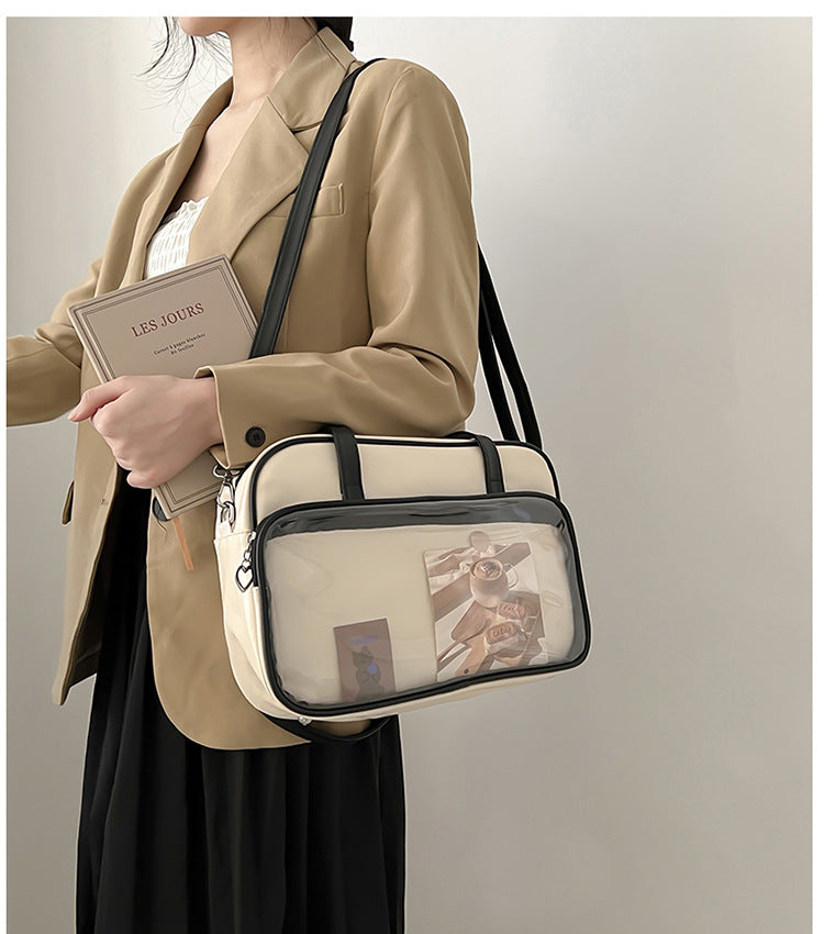 Kawaii Ita Crossbody Shoulder Women Transparent JK Bag Handbags