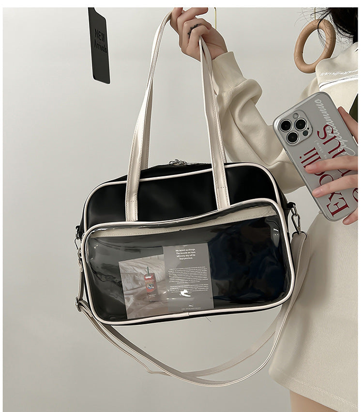 Kawaii Ita Crossbody Shoulder Women Transparent JK Bag Handbags