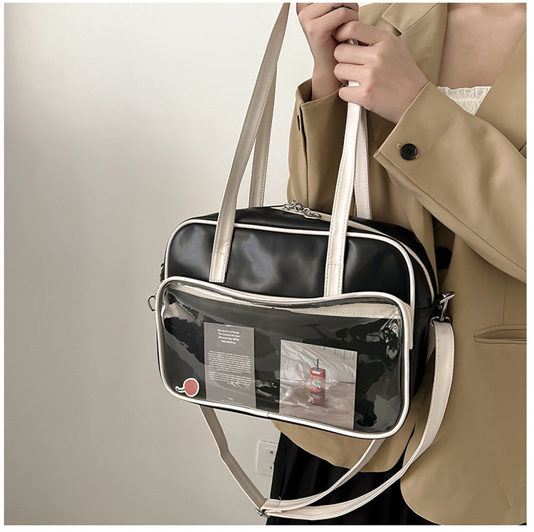 Kawaii Ita Crossbody Shoulder Women Transparent JK Bag Handbags