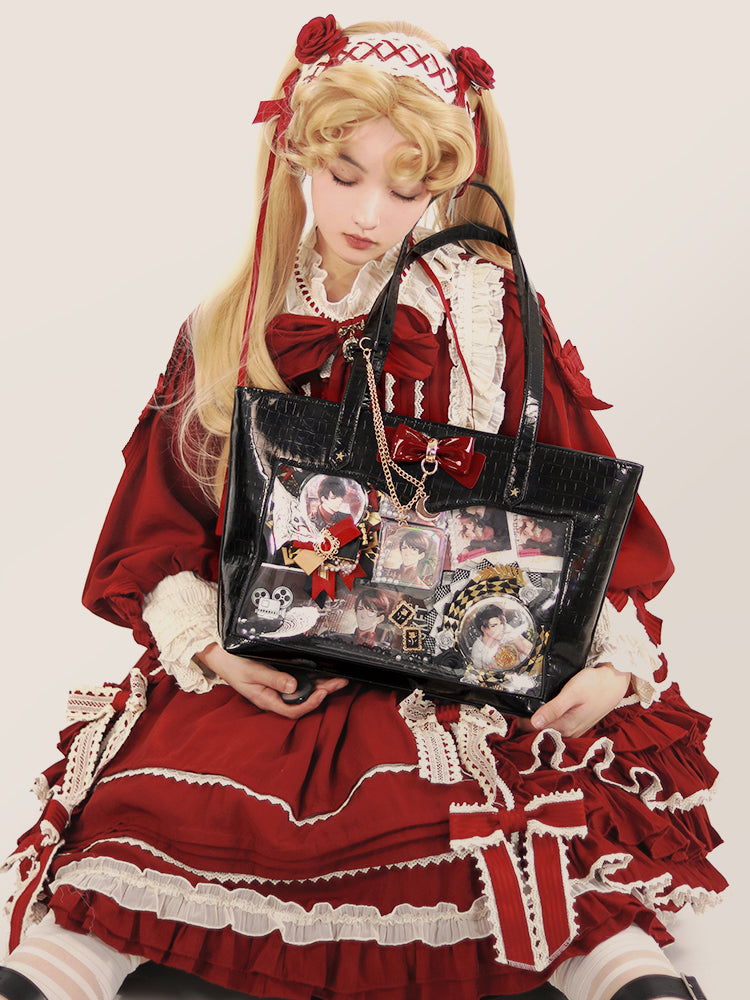 Large Kawaii Lolita Sweet JK Girls Student Shoulder School Bag
