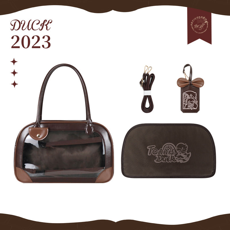 Pu Handbag Crossbody Daily Ita Bag Pin Bag 20cm Doll Bag