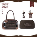Pu Handbag Crossbody Daily Ita Bag Pin Bag 20cm Doll Bag