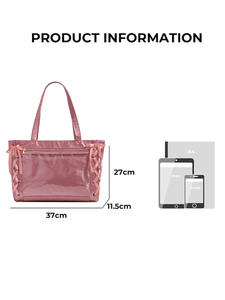 Japanese Lace-Up Ita Bag