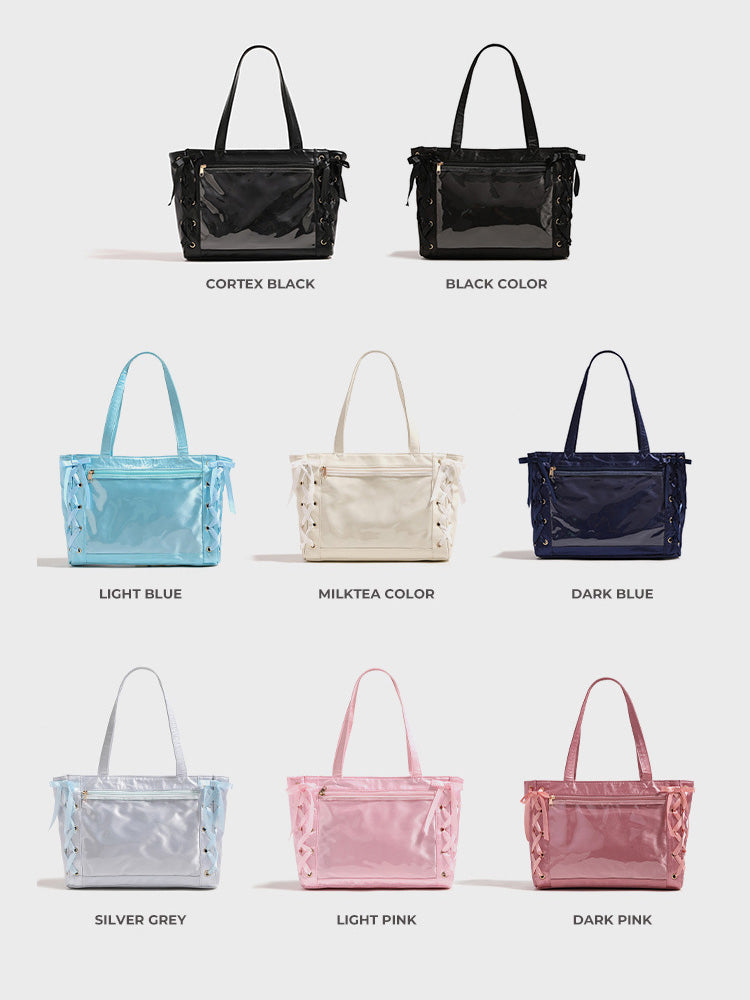 Japanese Lace-Up Ita Bag