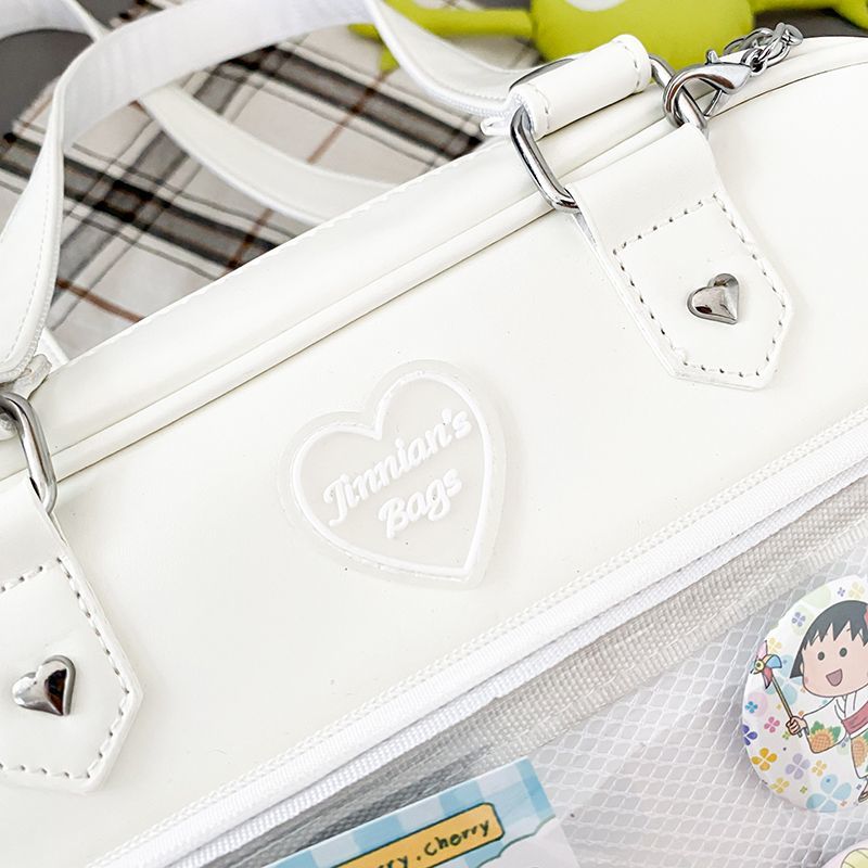 Kawaii Candy Color Ita JK Lolita PU Crossbody Shoulder Bag