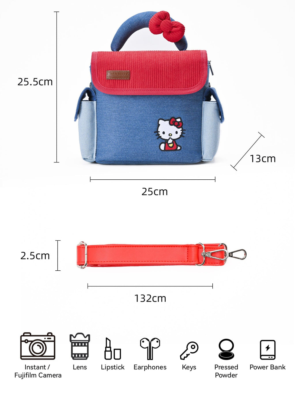 Hello Kitty Camera Carrying Bag