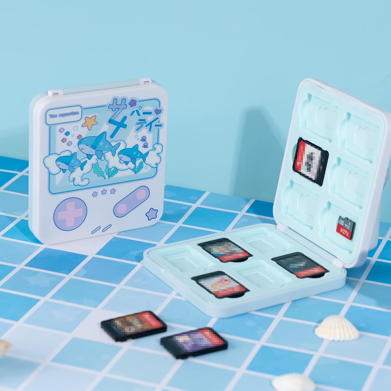 GeekShare Baby Shark Switch Game Card Case