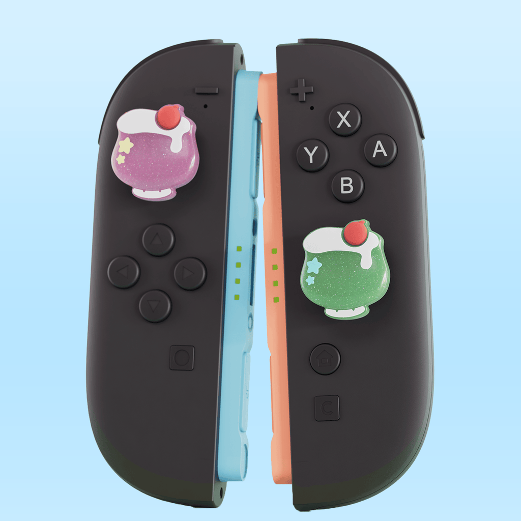GeekShare Cream Soda Thumb Grip Caps for Switch 2