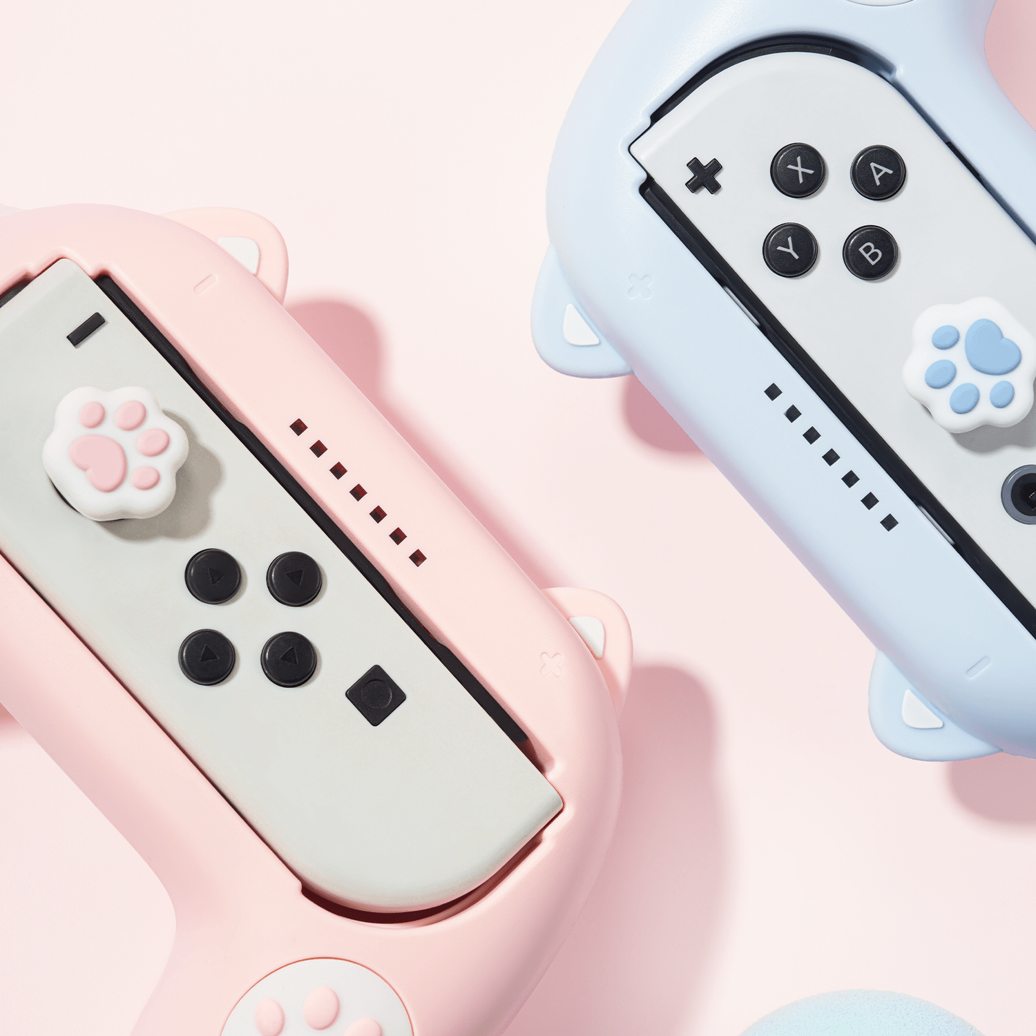 Cat Ear Grips For Nintendo Switch Joycon