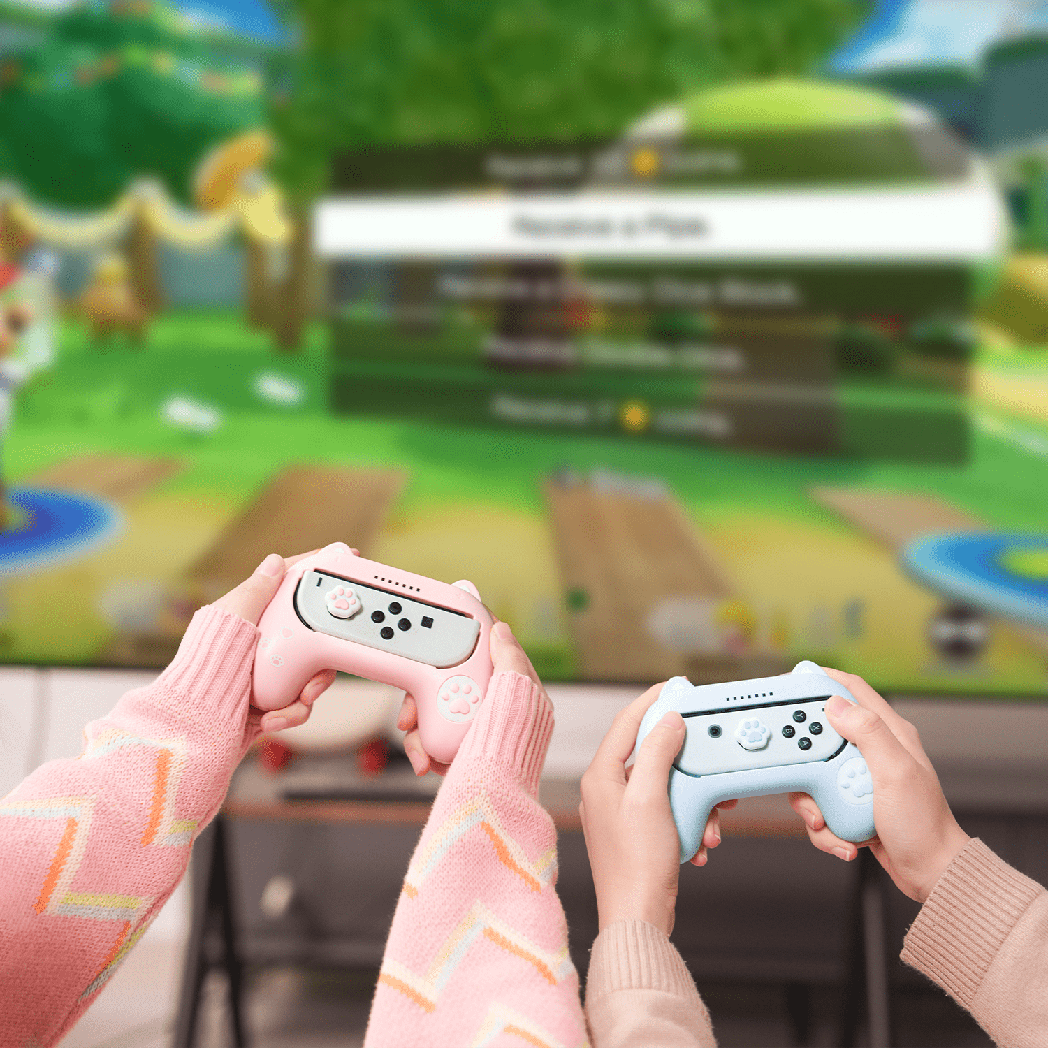 Cat Ear Grips For Nintendo Switch Joycon