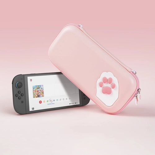 GeekShare Cat Paw Carrying Case for Switch 2