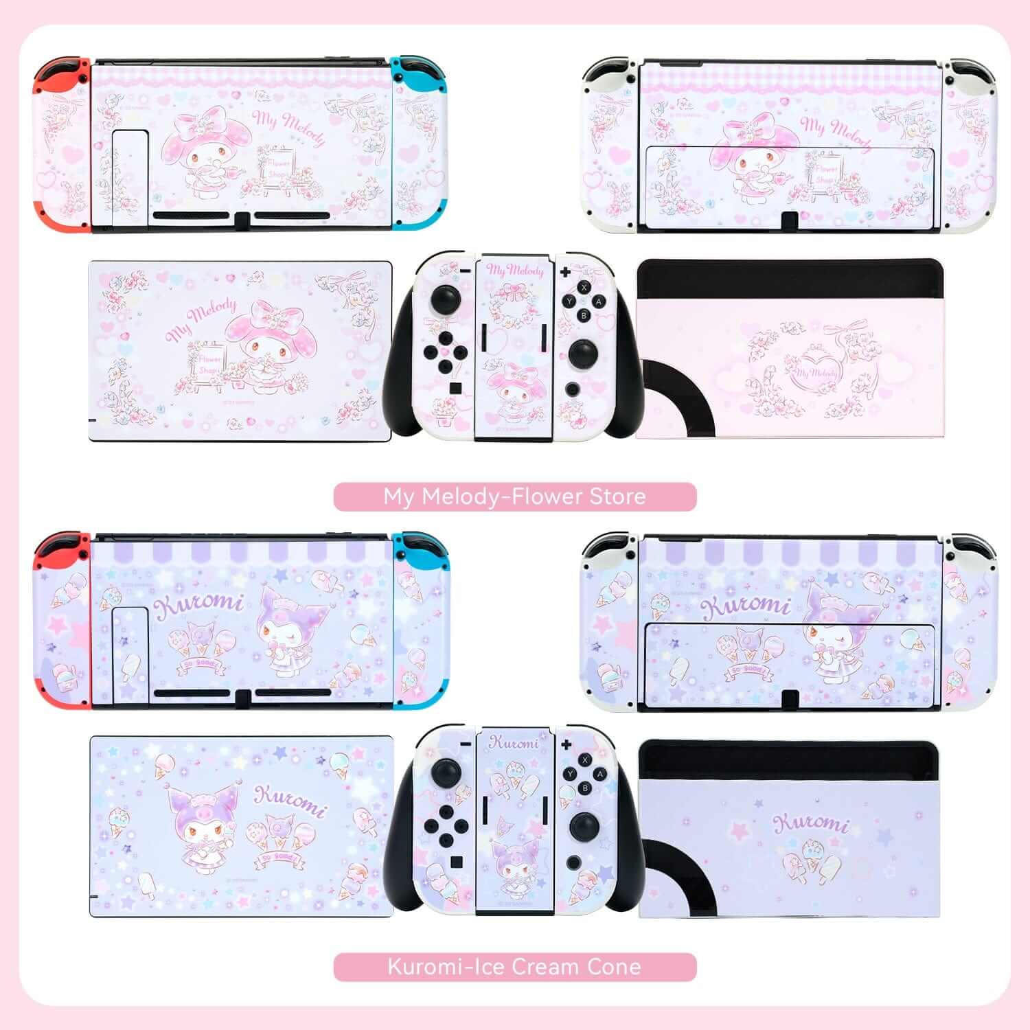 GeekShare x Sanrio Switch & OLED Stickers