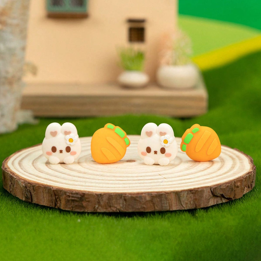 GeekShare Carrot Bunny Thumb Grip Caps for Switch 2