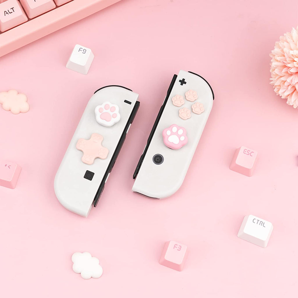 GeekShare Cat Paw Button Caps for  Switch/OLED