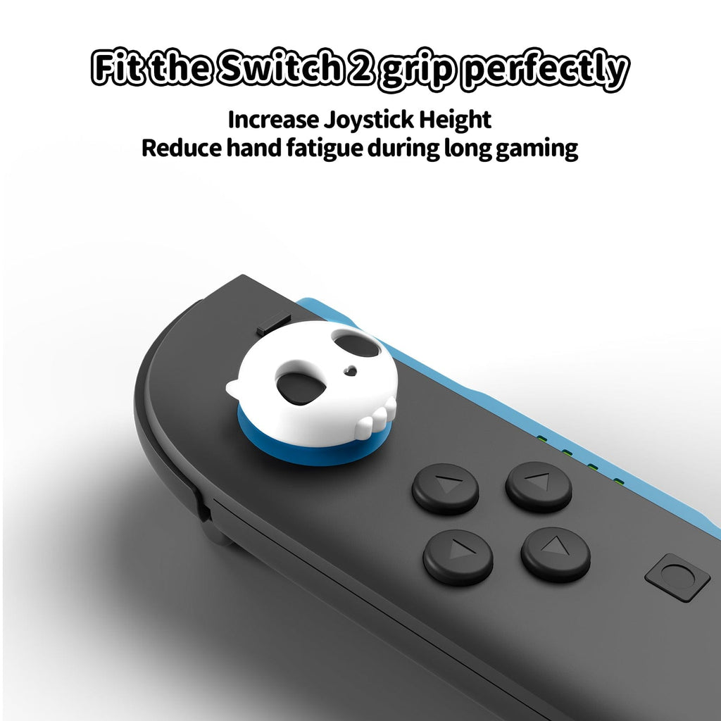 GeekShare Pink Skull Thumb Grips for Switch/PS4/PS5/XBOX/Switch 2