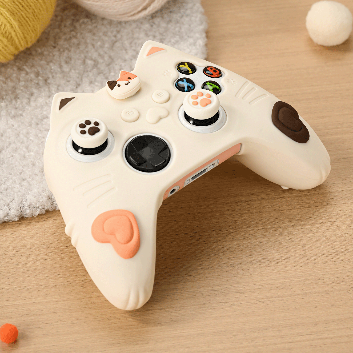 GeekShare Calico Cat Gaming Console Skin for PS5 & Xbox