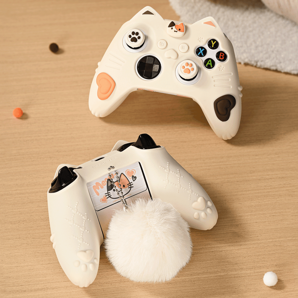 GeekShare Calico Cat Gaming Console Skin for PS5 & Xbox