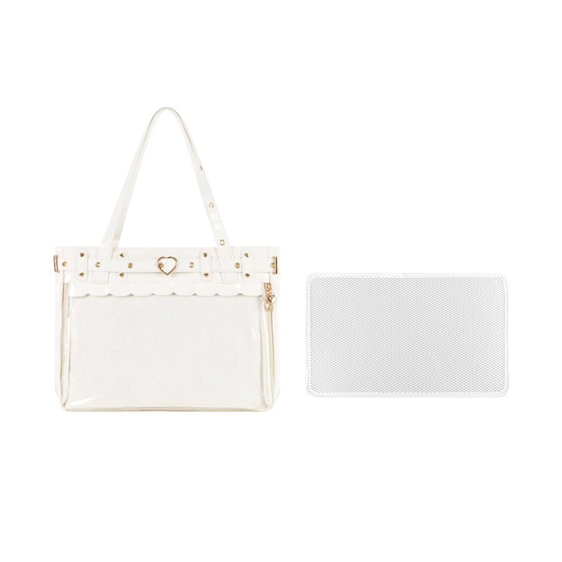 Transparent Kawaii Crossbody Bag Japanese Tote Bag
