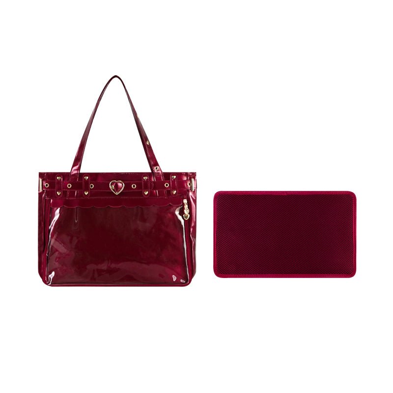 Transparent Kawaii Crossbody Bag Japanese Tote Bag